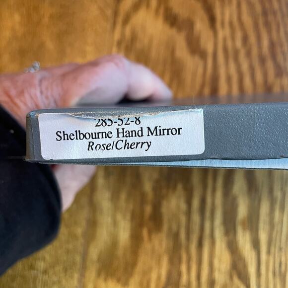 Vintage Lasercraft Pocket Mirror Rose Cherry Shelbourne Hand New in Box - Picture 4 of 5
